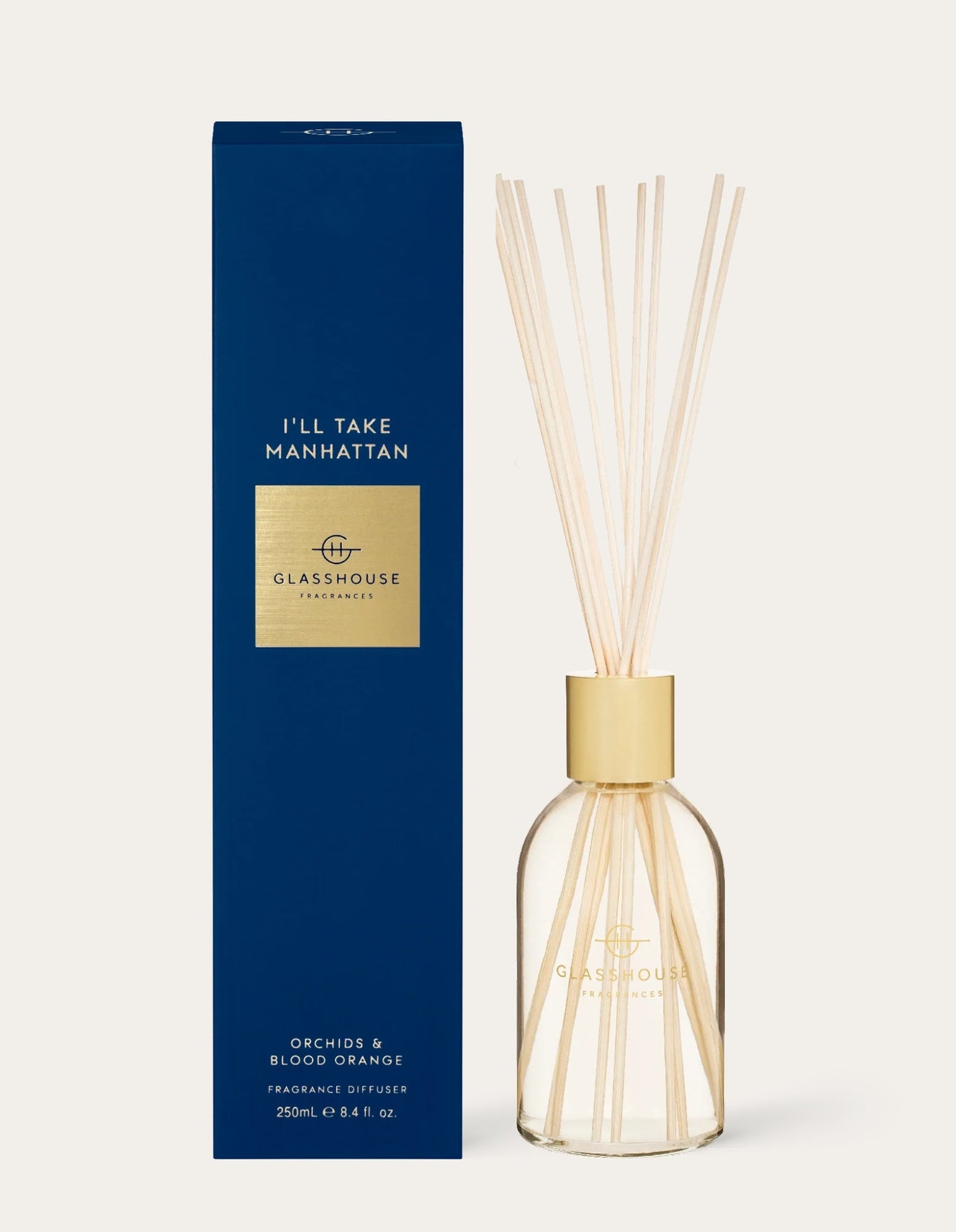 Difuzors 250ml - I'll Take Manhattan - Glasshouse Fragrances