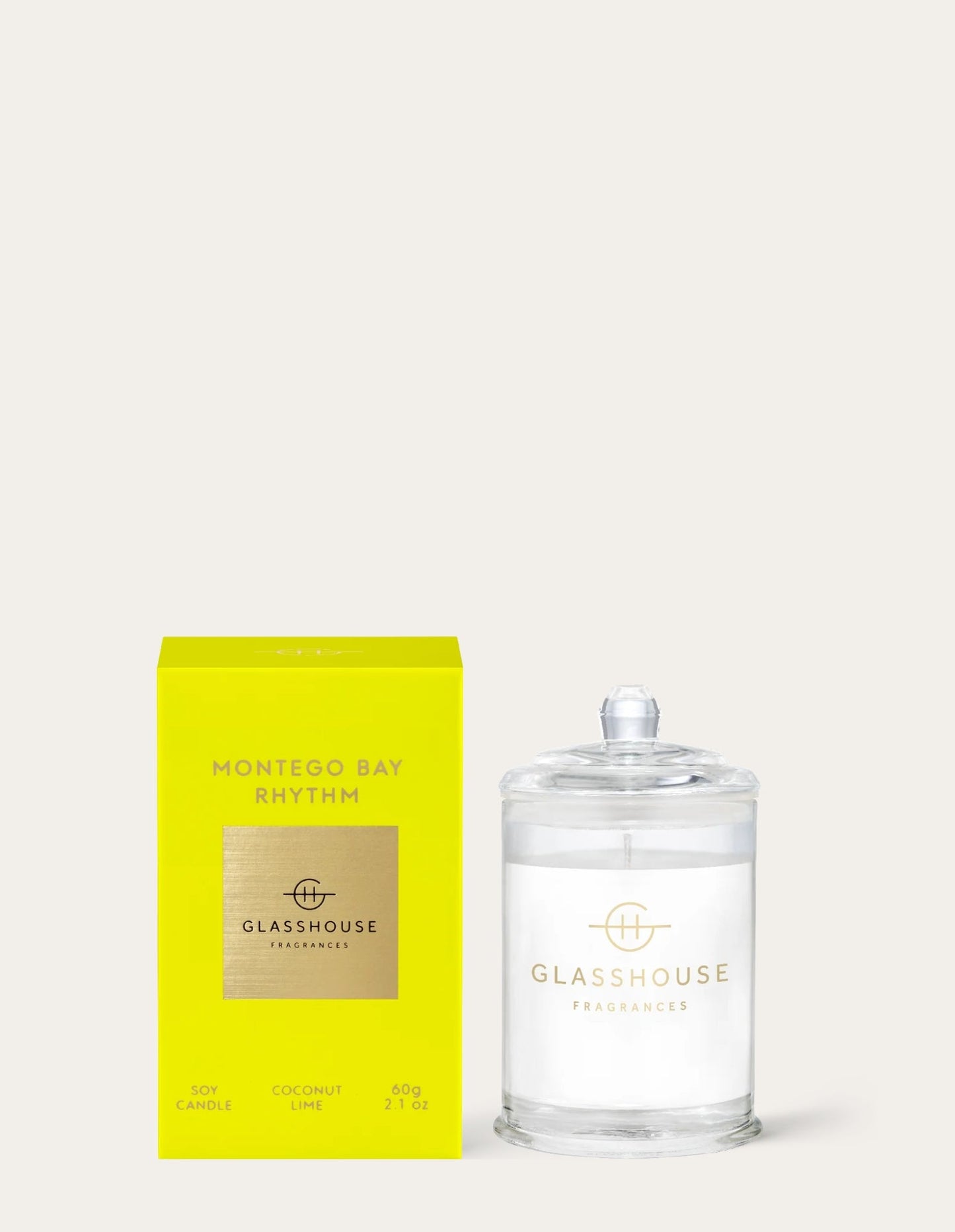 Bougie 60 g - Montego Bay Rhythm - Glasshouse Fragrances