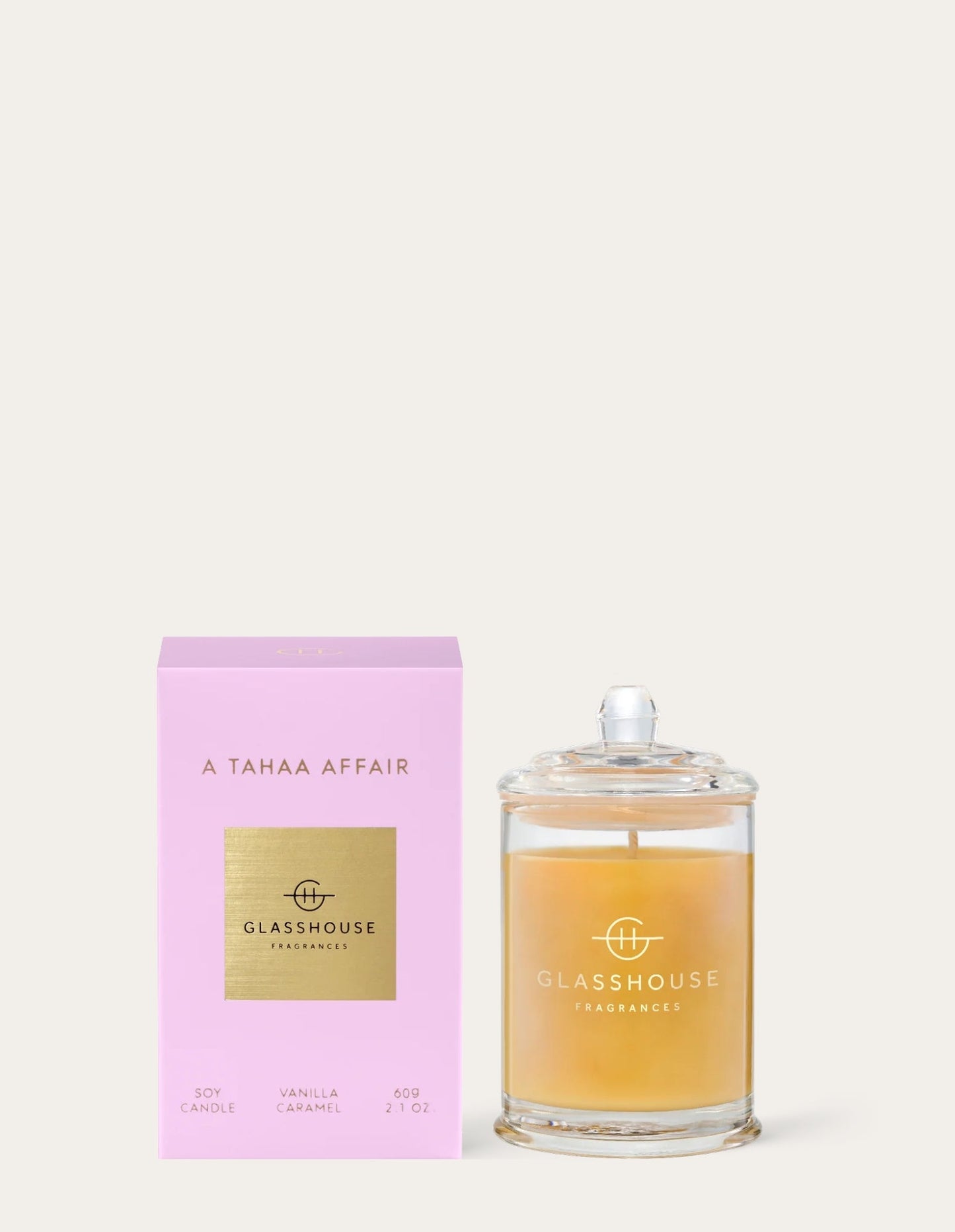 Candle 60g - A Tahaa Affair - Glasshouse Fragrances