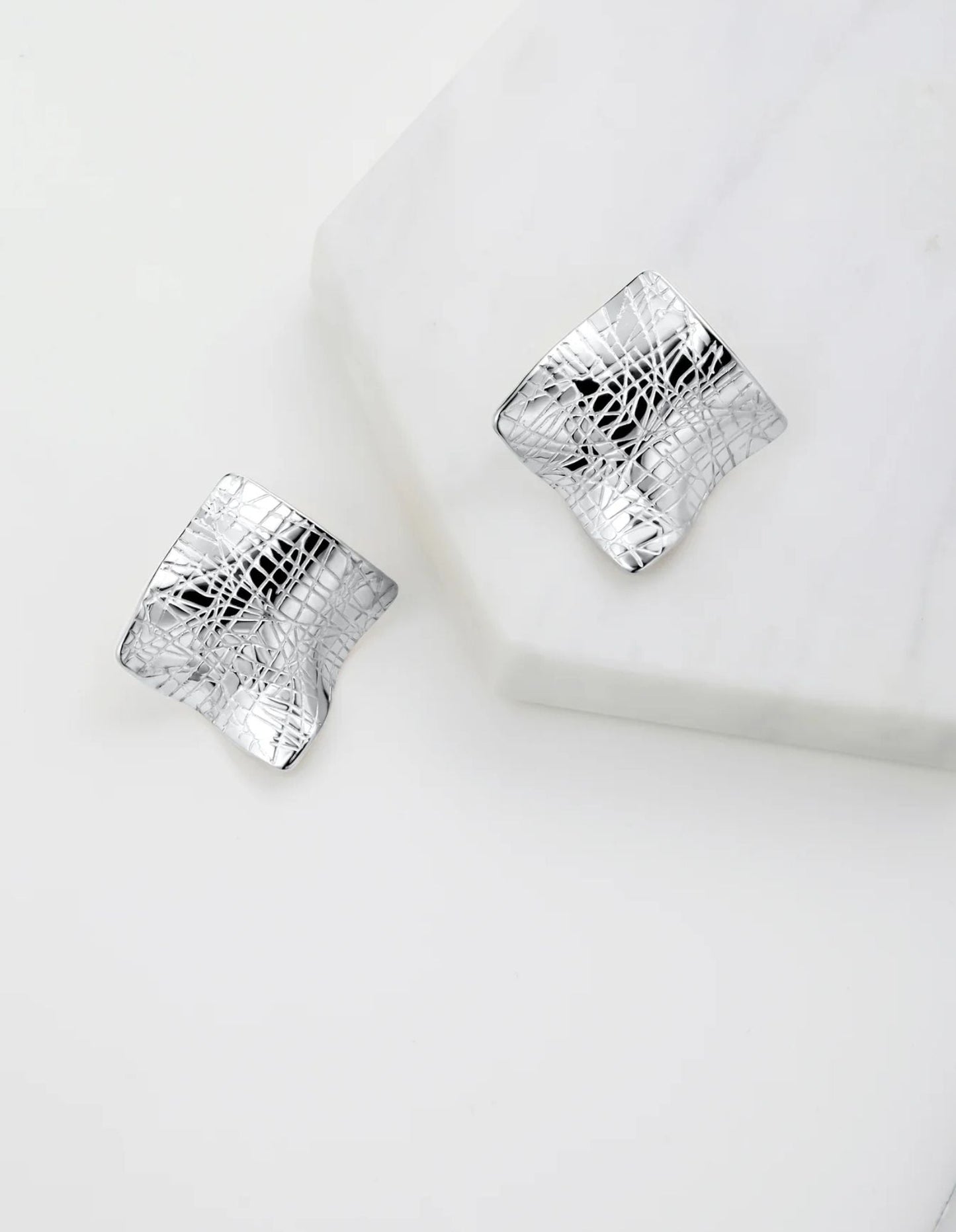 Boucles d'oreilles Lucy - Argent - Zafino