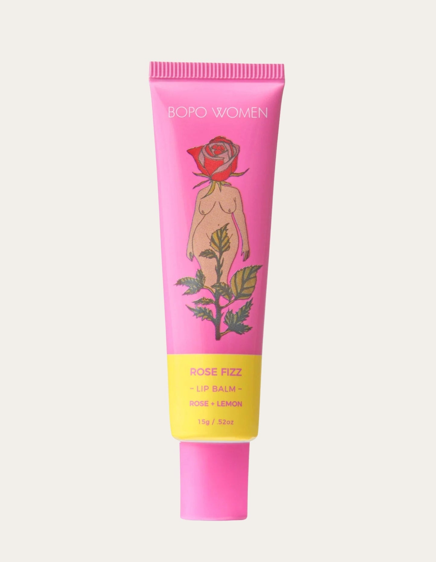 Baume à Lèvres Rose Fizz - Bopo Femme