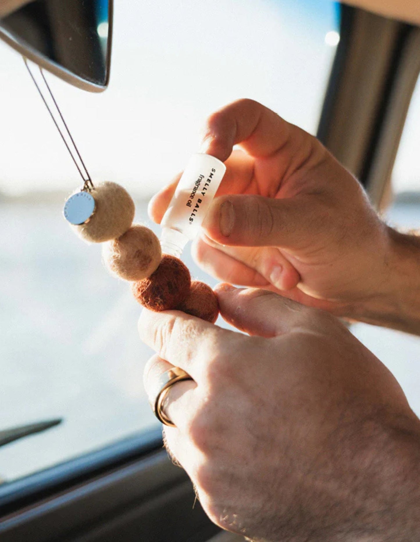 Ensemble rustique - Rayon de soleil - Boules parfumées