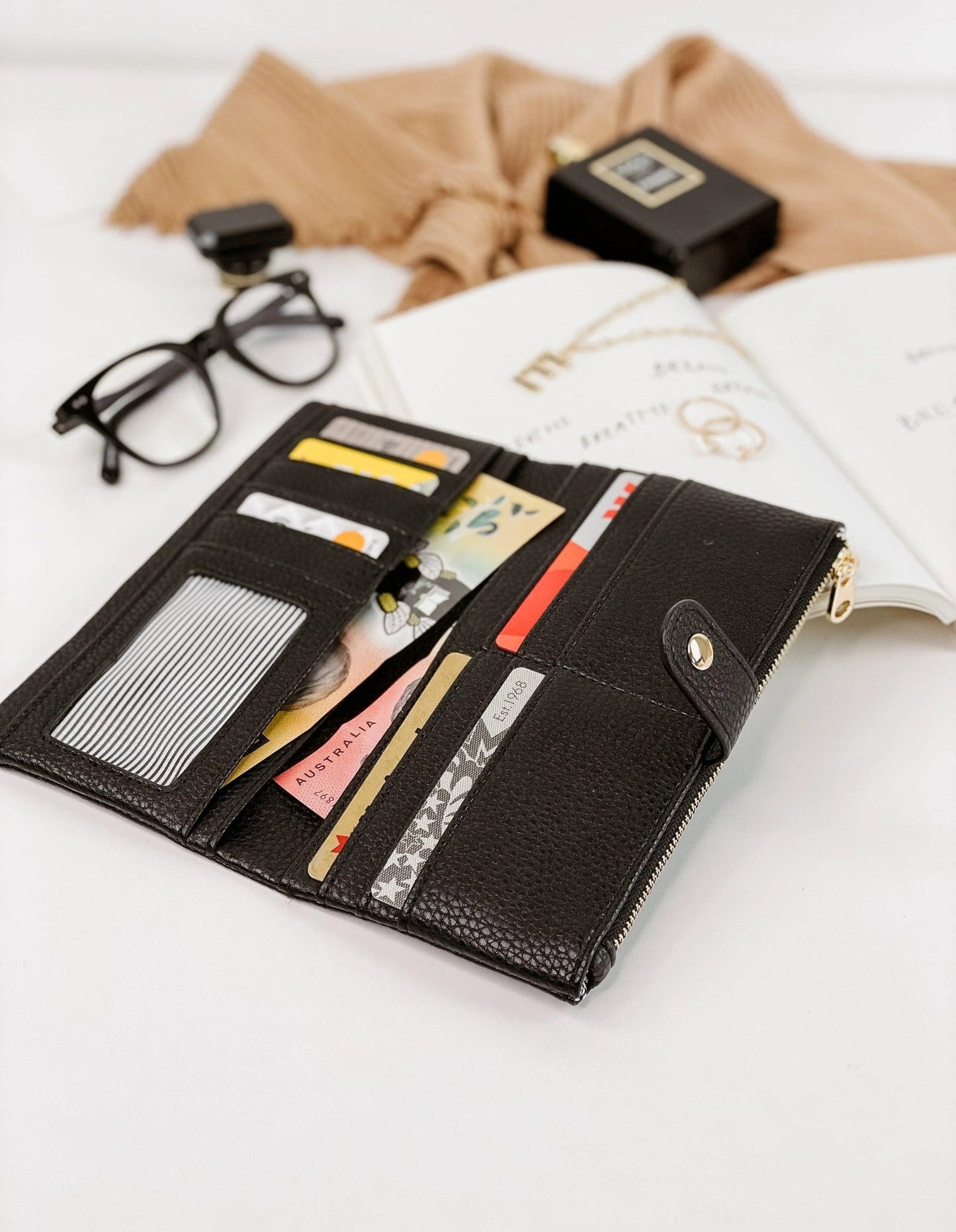 Portefeuille Stella - Noir - Louenhide