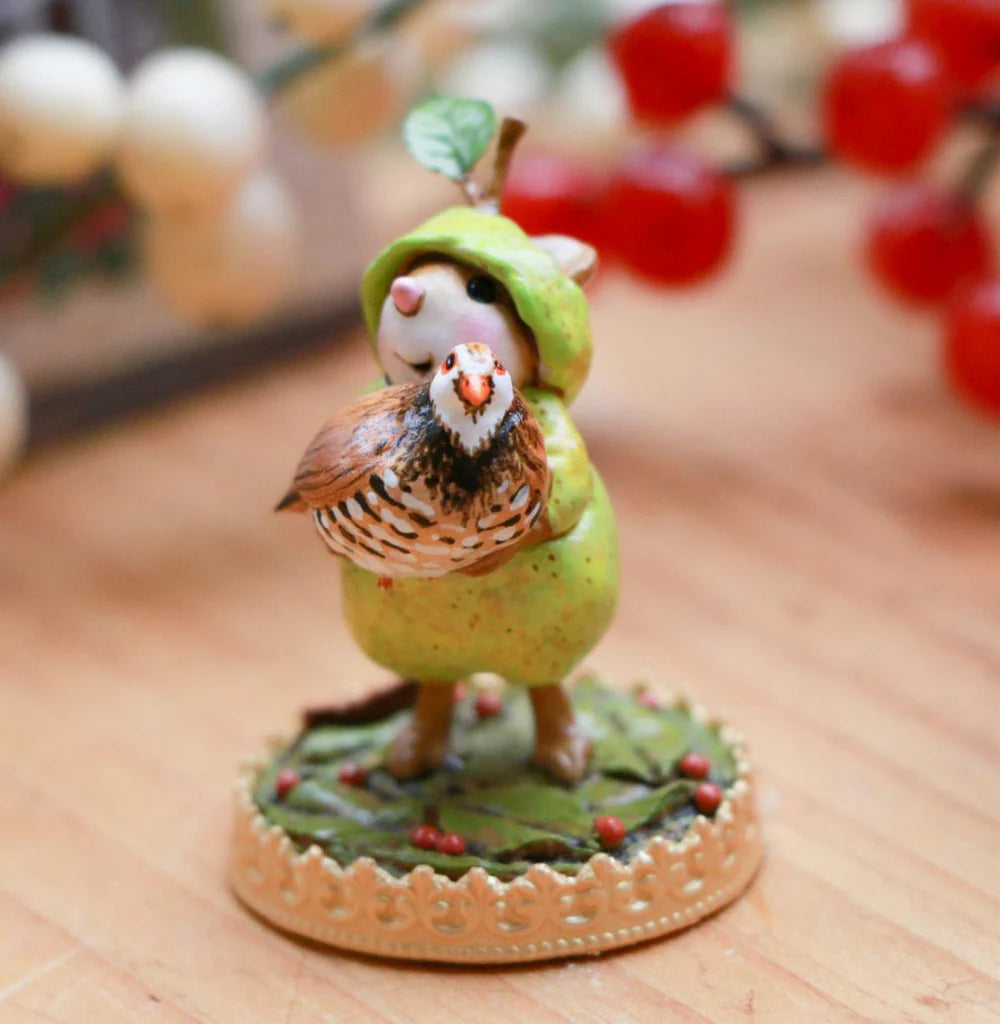 Wee Forest Folk 12 Days of Christmas TD-1 "A Partridge in a Pear Tree"