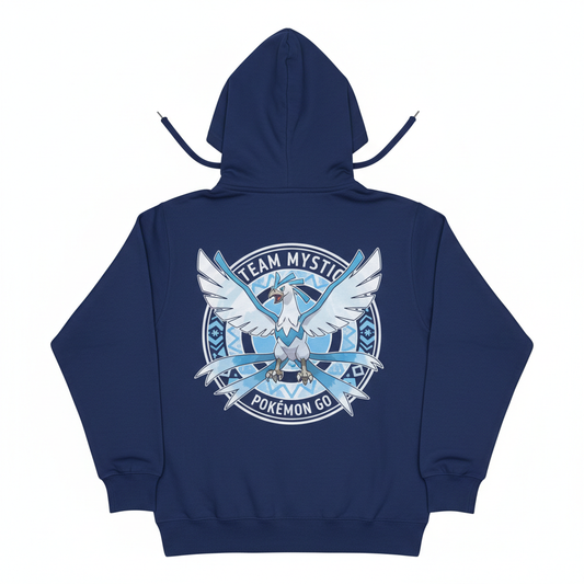 Team Mystic Hoodie Back View
