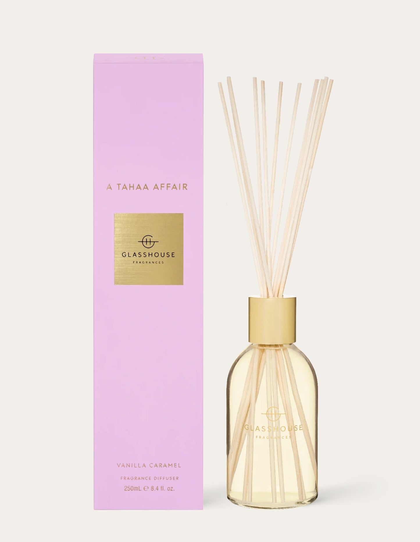 Diffuser 250ml - A Tahaa Affair - Glasshouse Fragrances