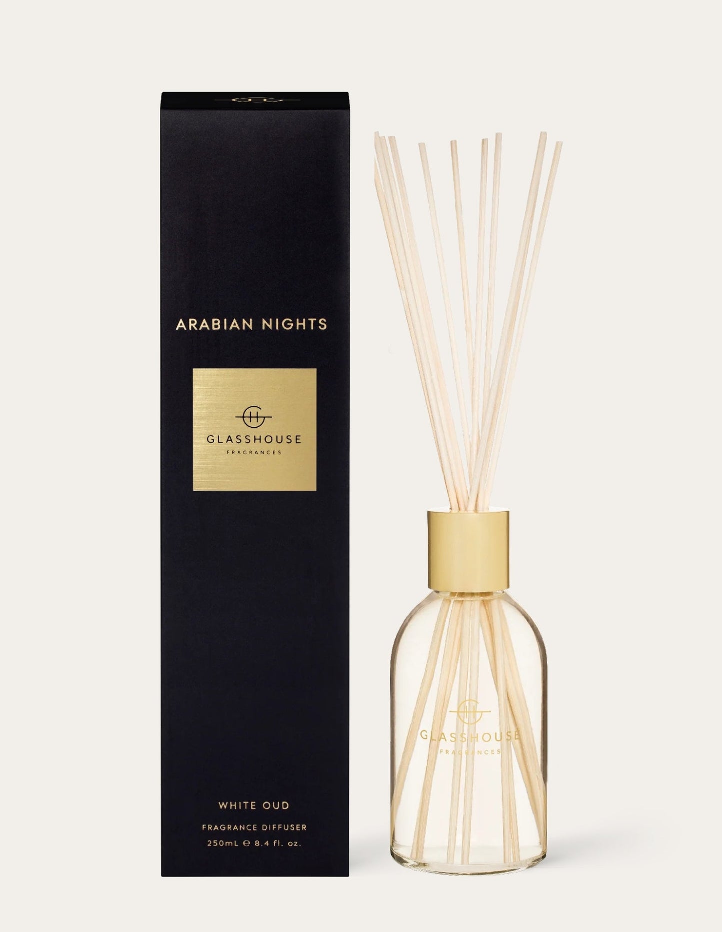 Difuzors 250ml - Arābu naktis - Glasshouse Fragrances