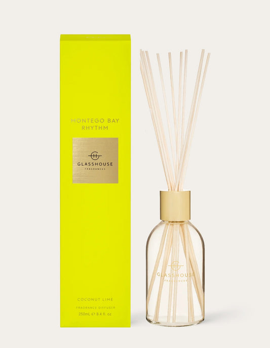 Diffuseur 250 ml - Montego Bay Rhythm - Glasshouse Fragrances