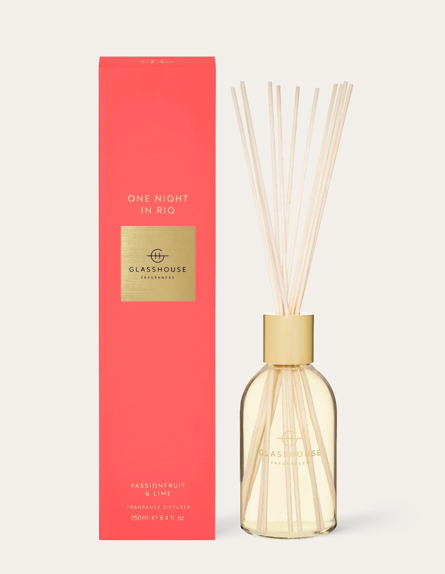 Diffuser 250ml - One Night in Rio - Glasshouse Fragrances