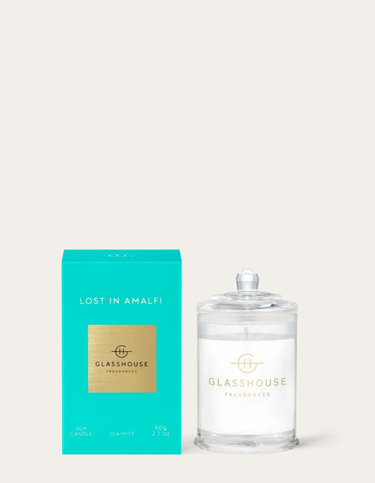 Bougie 60 g - Perdue à Amalfi - Glasshouse Fragrances