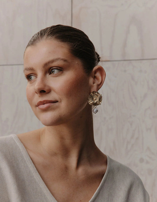 Boucles d'oreilles Aman Flora - Eb&amp;Ive