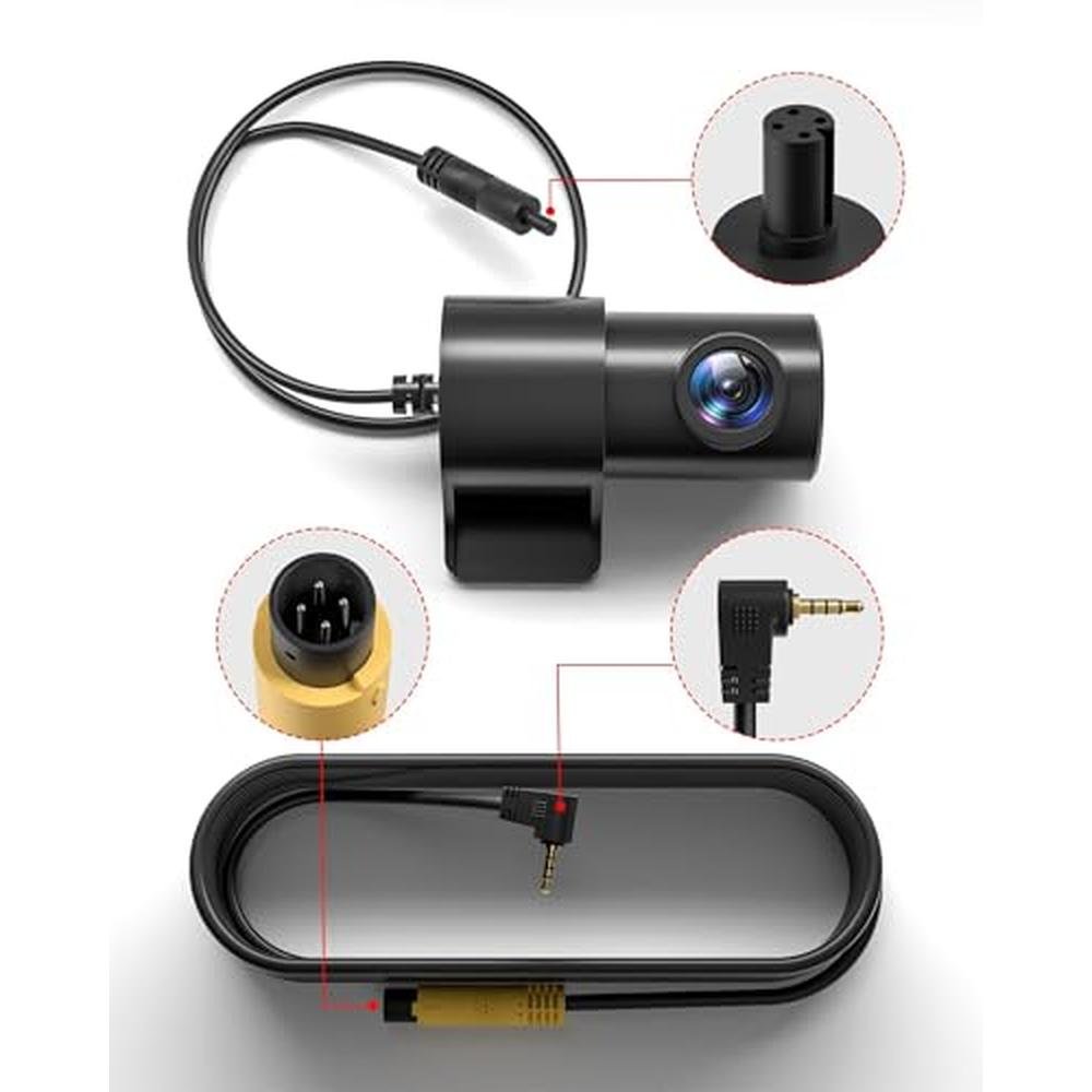 REDTIGER in-Car Rear Camera for F7N F7NP F7NS,1080P Back Up Camera