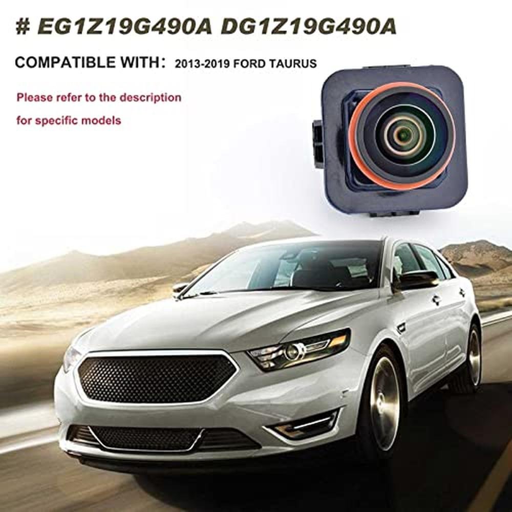 Rear View Backup Camera Compatible with Ford Taurus 2013 2014 2015 2016 2017 2018 2019 Parking Assist Camera Replace# EG1Z19G490A, DG1Z19G490A