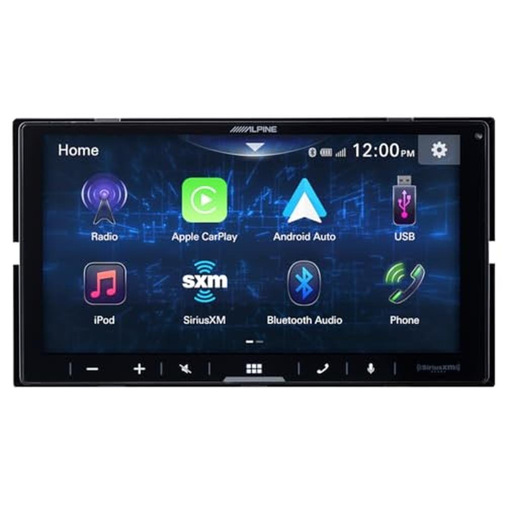 Alpine ILX-W670, 7-Inch Double DIN Digital Multimedia Receiver Compatible with Apple Carplay and Android Auto - Includes EchoMaster Backup Camera