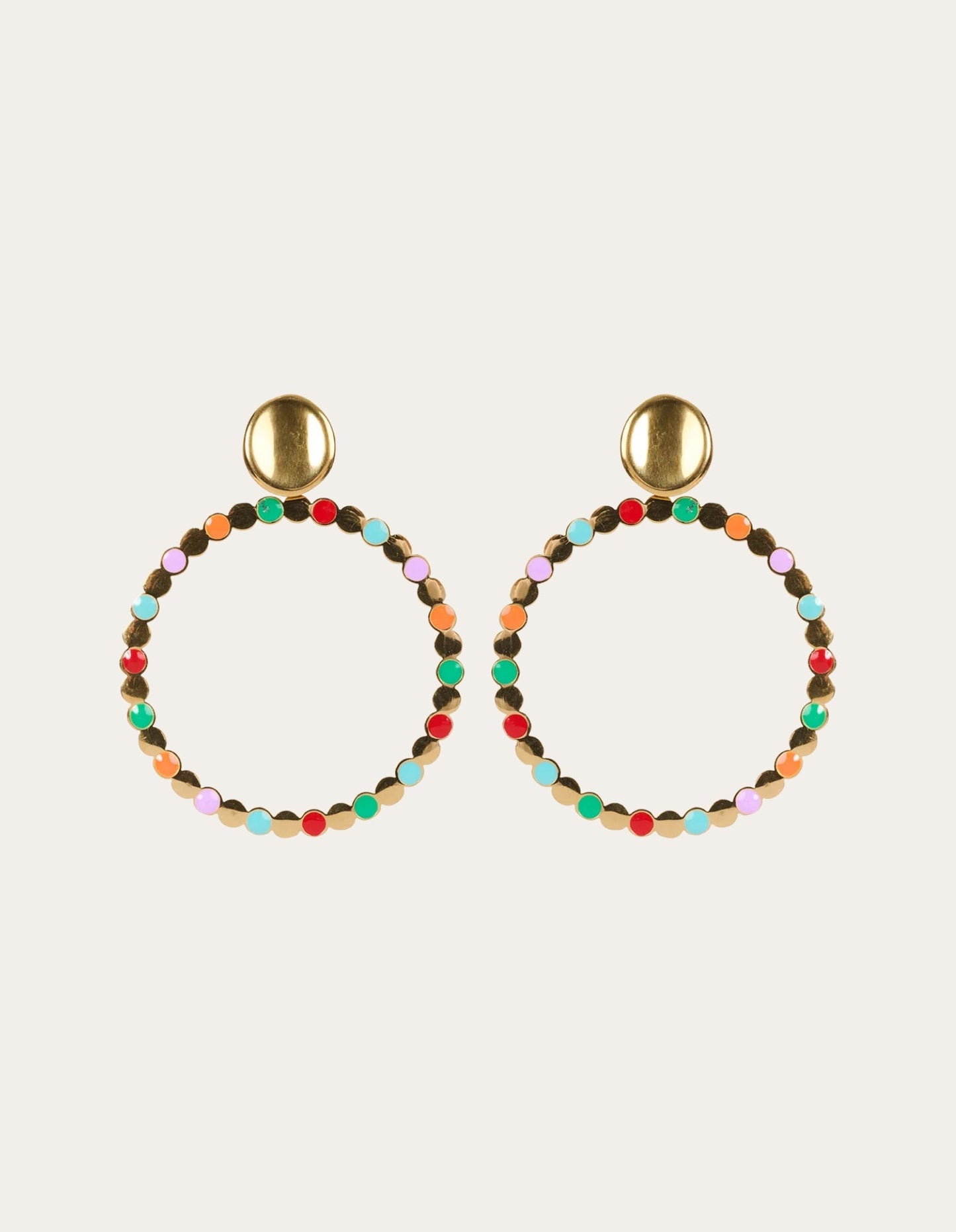 Brasilia Mix Earring - Circle - Haven