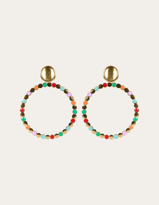 Brasilia Mix Earring - Circle - Haven