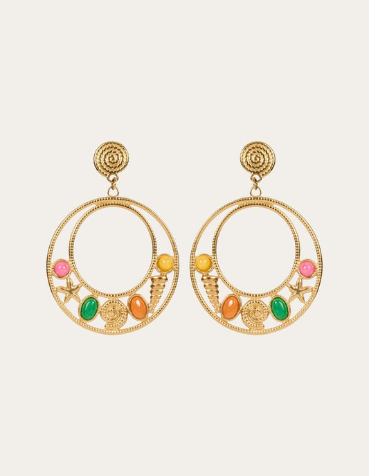 Brasilia Mix Earring - Sea - Haven