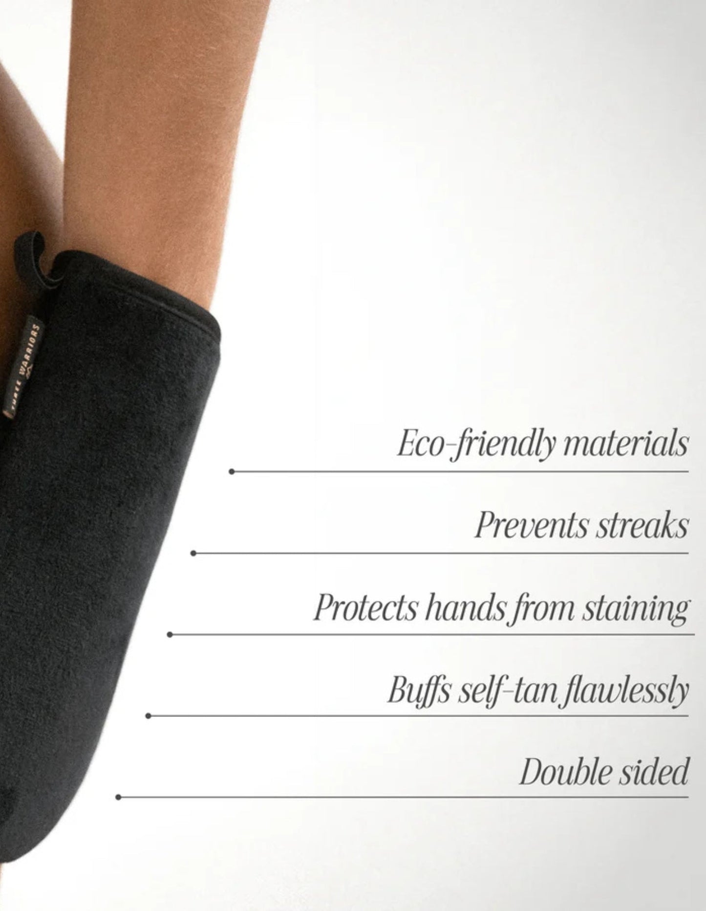 Gant de bronzage écologique - Trois Guerriers