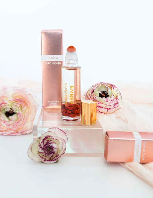 Ember Crystal Perfume Roller 15ml - Bopo Women