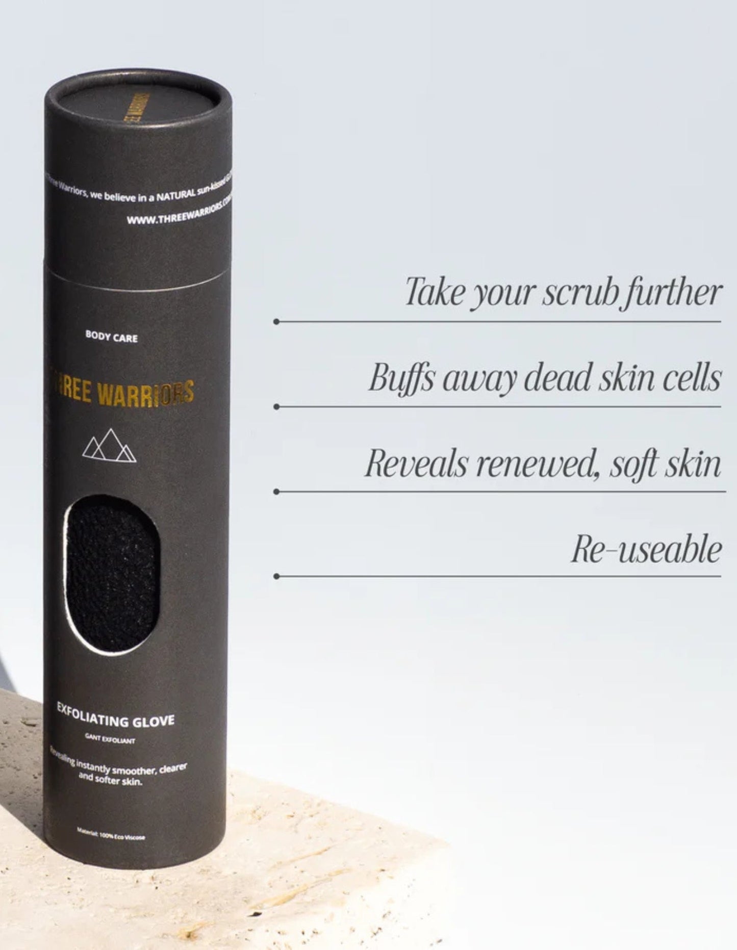 Gant exfoliant - Trois Guerriers