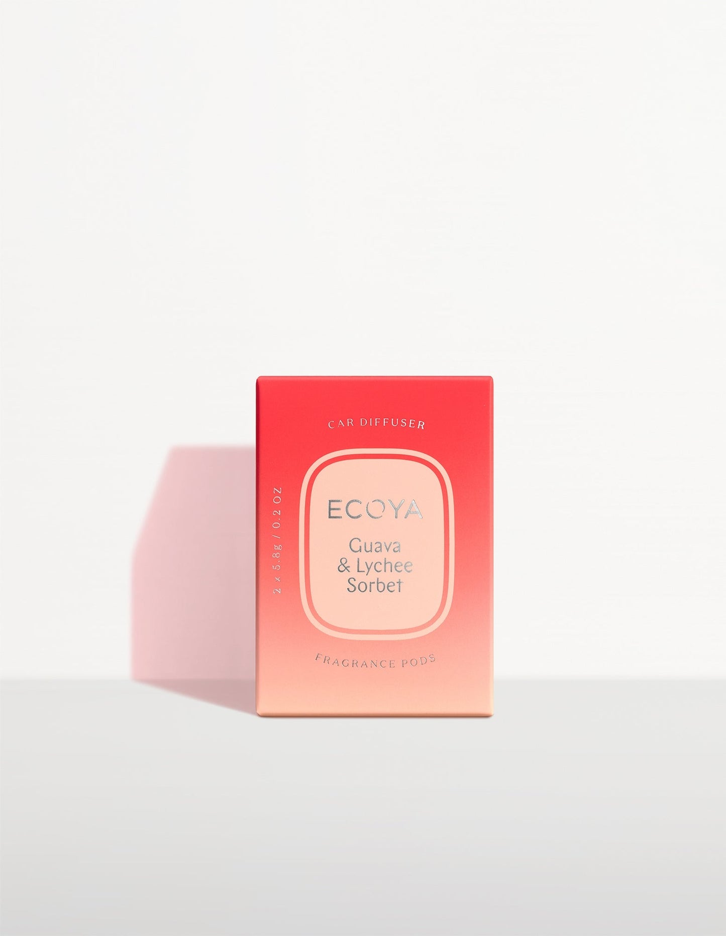 Diffuseur de parfum pour voiture - Sorbet goyave et litchi - Ecoya 