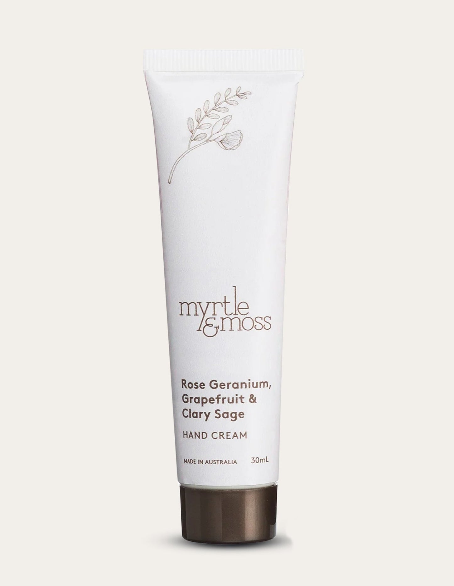 Mini crème pour les mains 30 ml - Rose géranium - Myrte et mousse