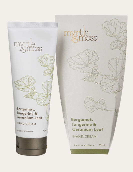 Crème pour les mains 75 ml - Bergamote - Myrte et Mousse