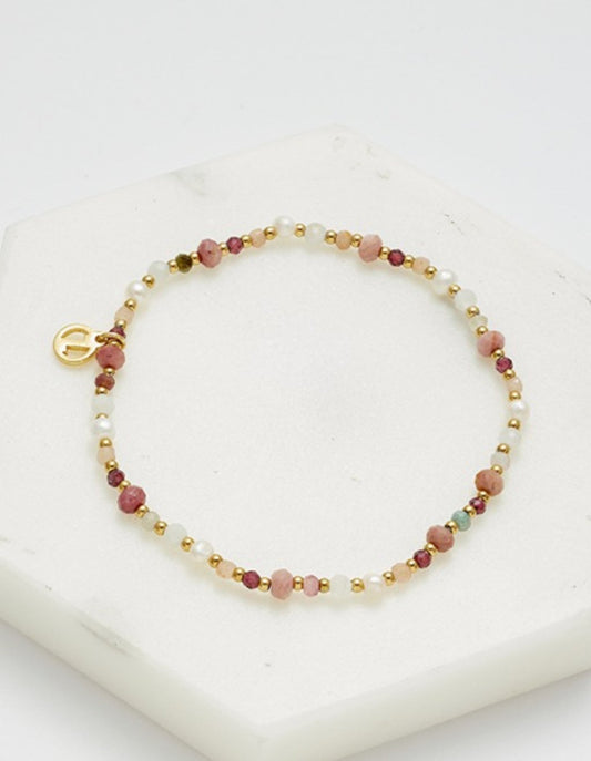 Bracelet Harlow - Rouge - Zafino