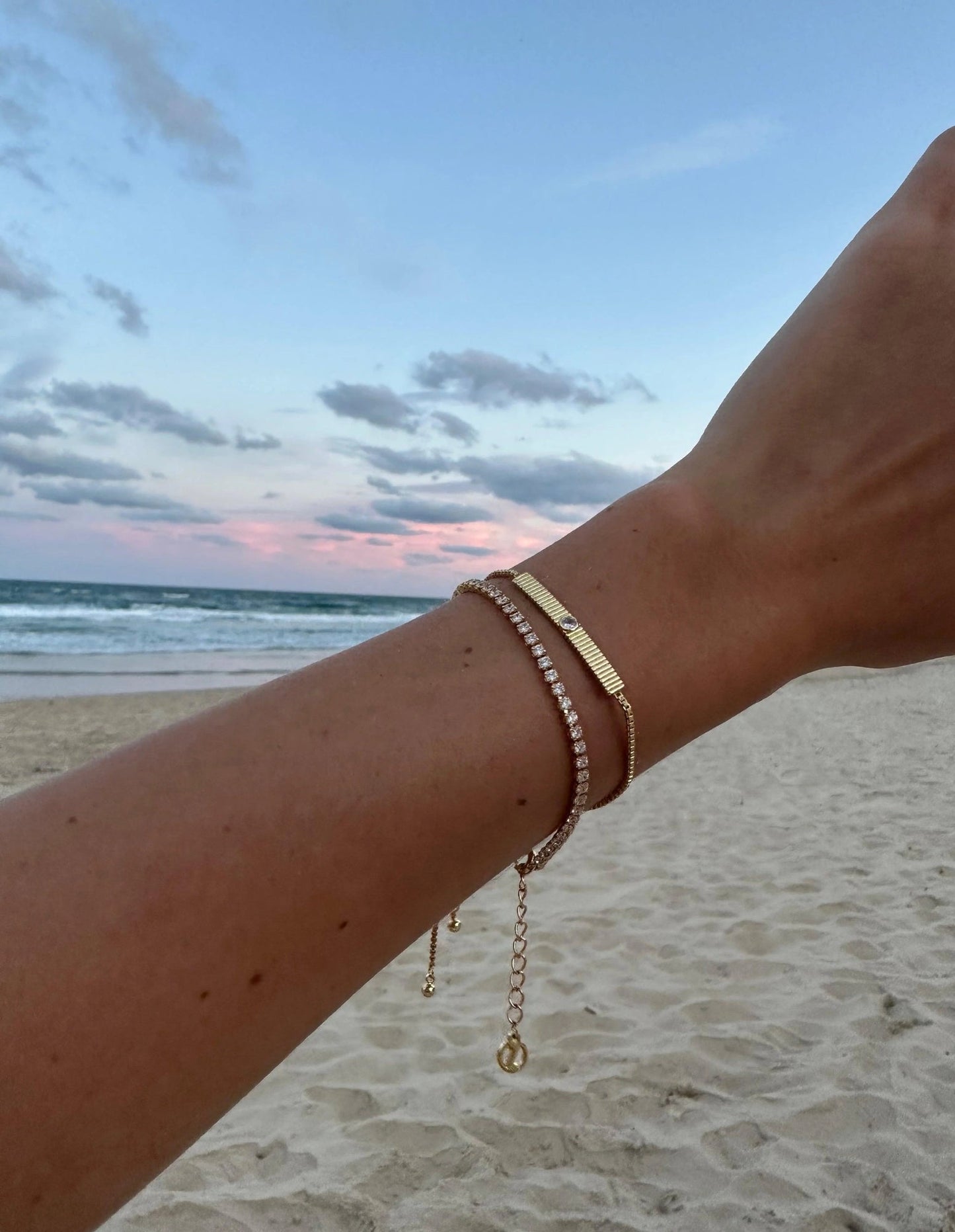 Bracelet de tennis Isla - Or - Zafino