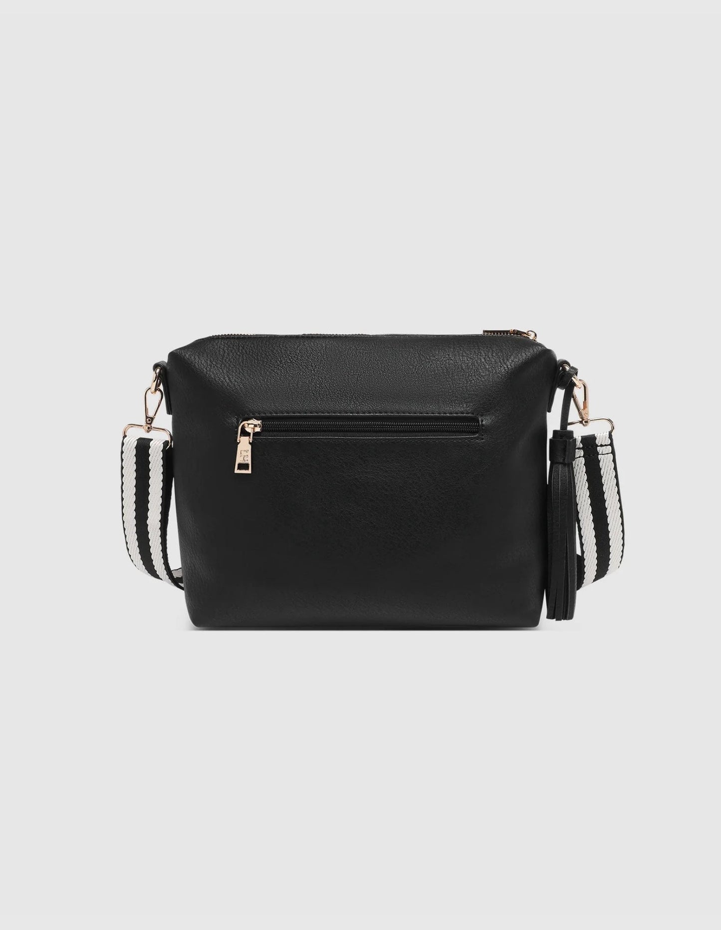 Sac bandoulière Kasey Stripe - Noir - Louenhide