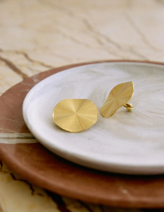 Melenia Clip On Earring - Round Clip - Eb&Ive