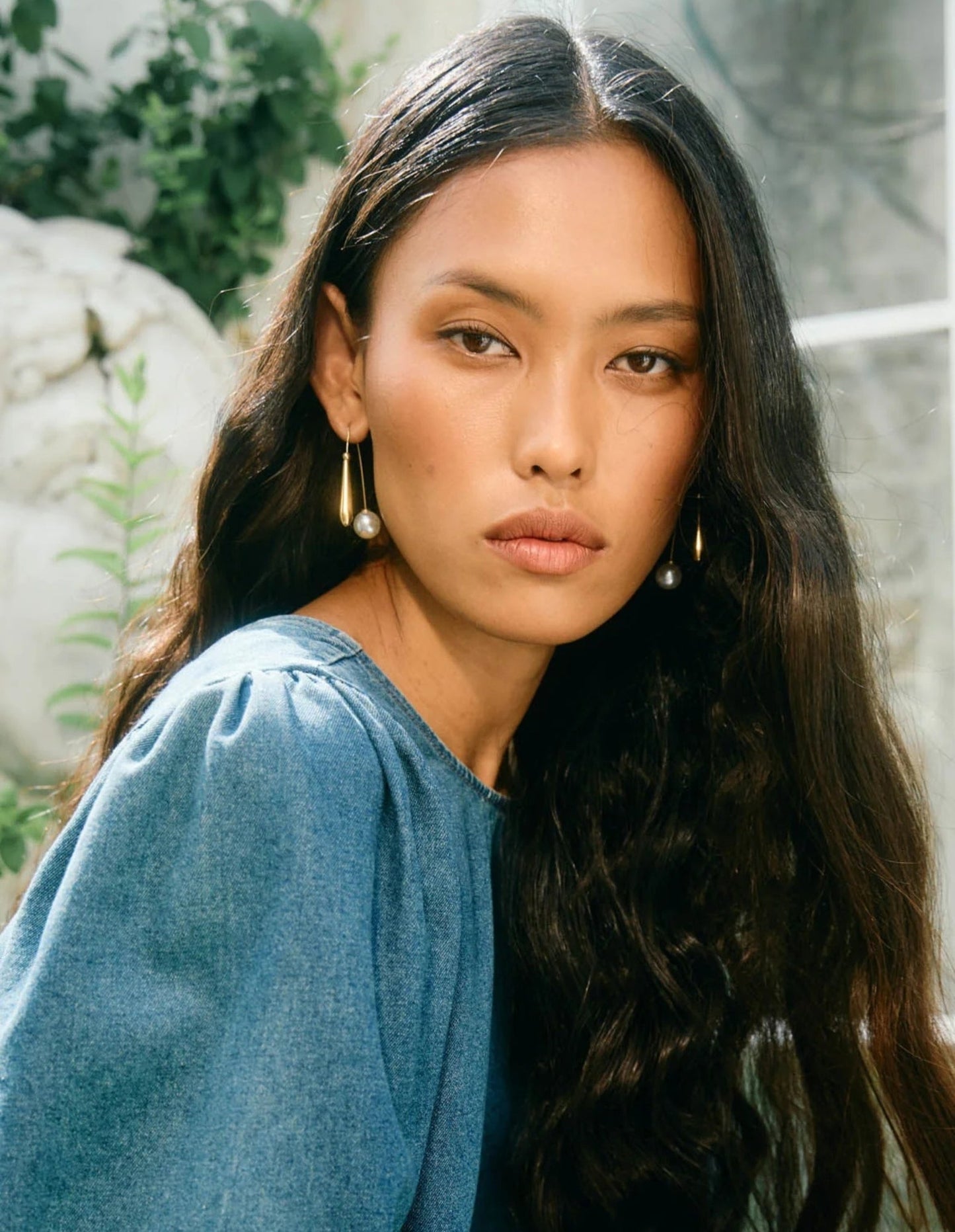 Oline pilienveida auskars - Pērle - Isle Of Mine