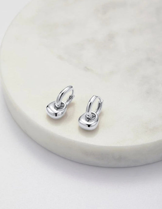 Créoles Sadie - Argent - Zafino