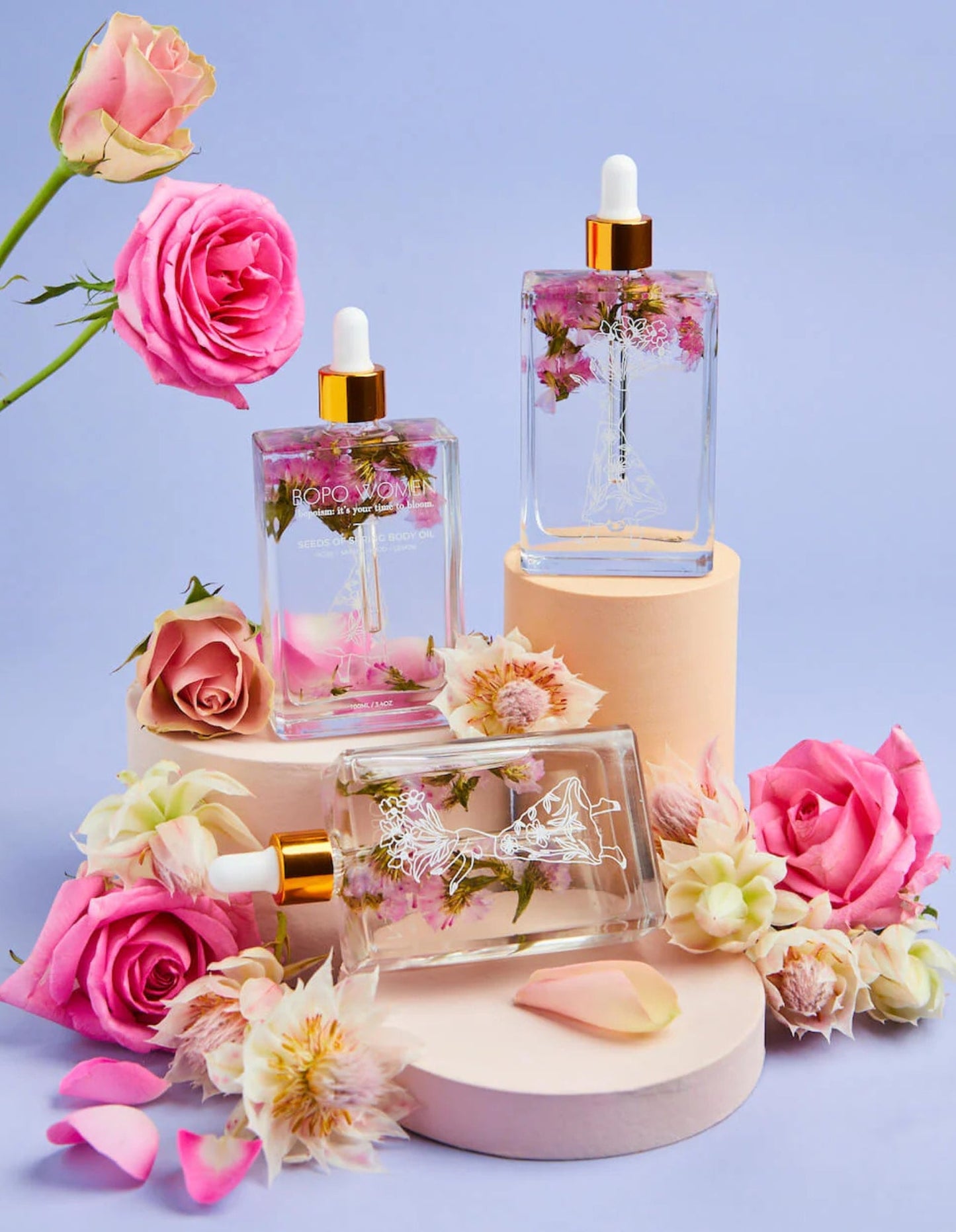 Huile corporelle Graines de Printemps 100 ml - Bopo Femme