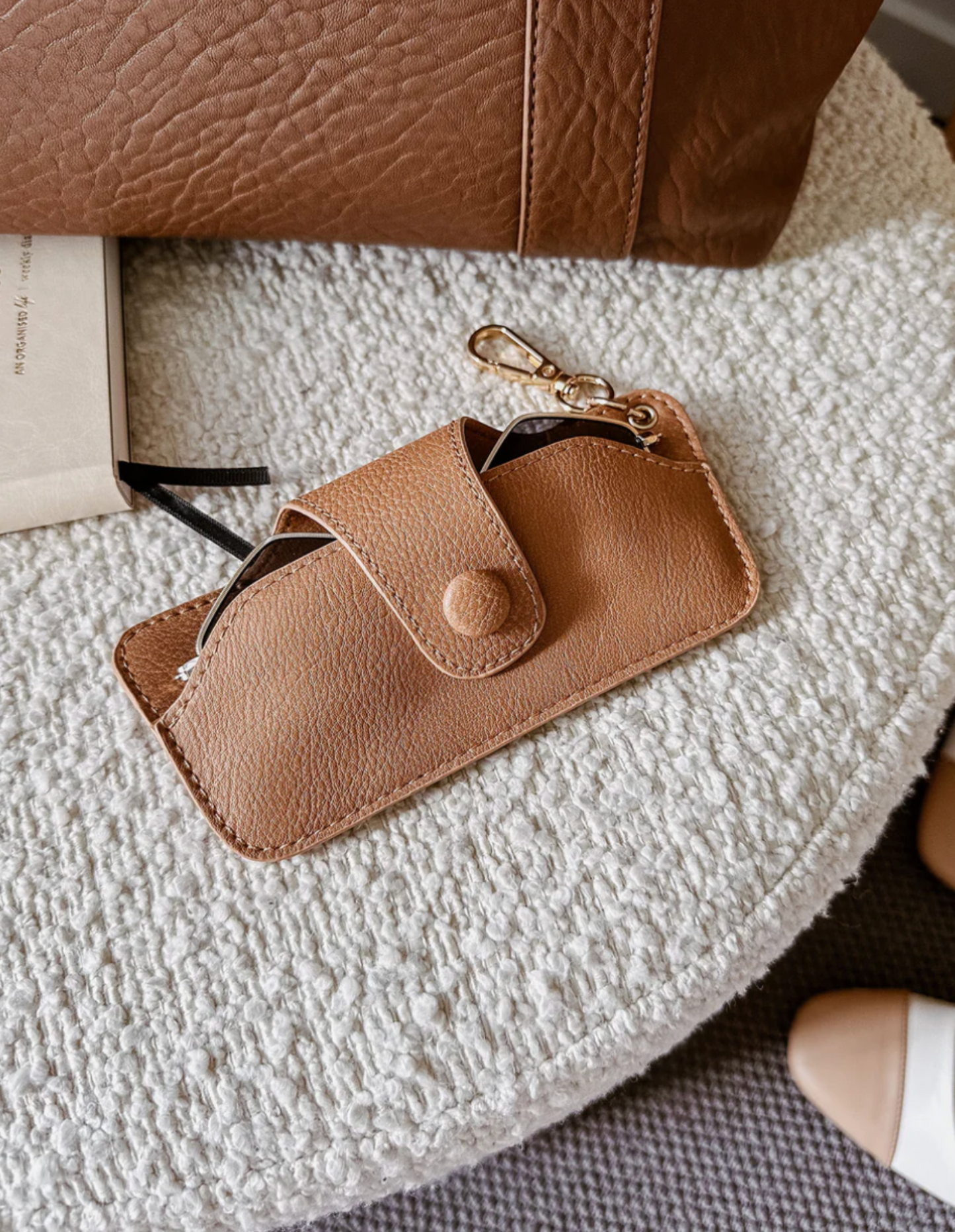 Étui à lunettes de soleil Skittle - Camel - Louenhide