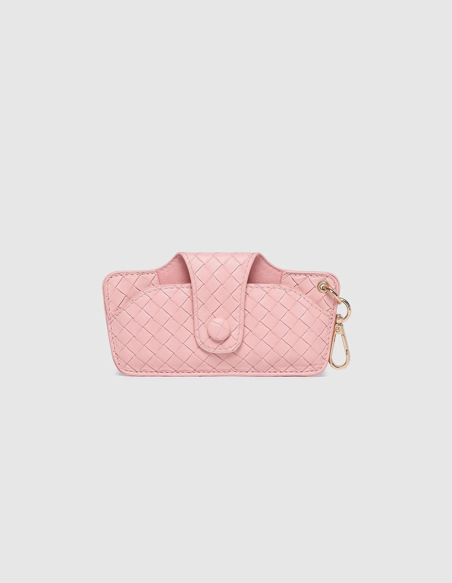 Skittle Sunglasses Case - Woven Pastel Pink - Louenhide