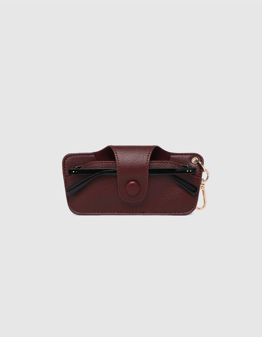 Skittle Sunglasses Case - Burgundy - Louenhide