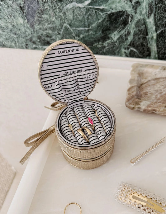 Coffret à bijoux Sofia - Champagne - Louenhide