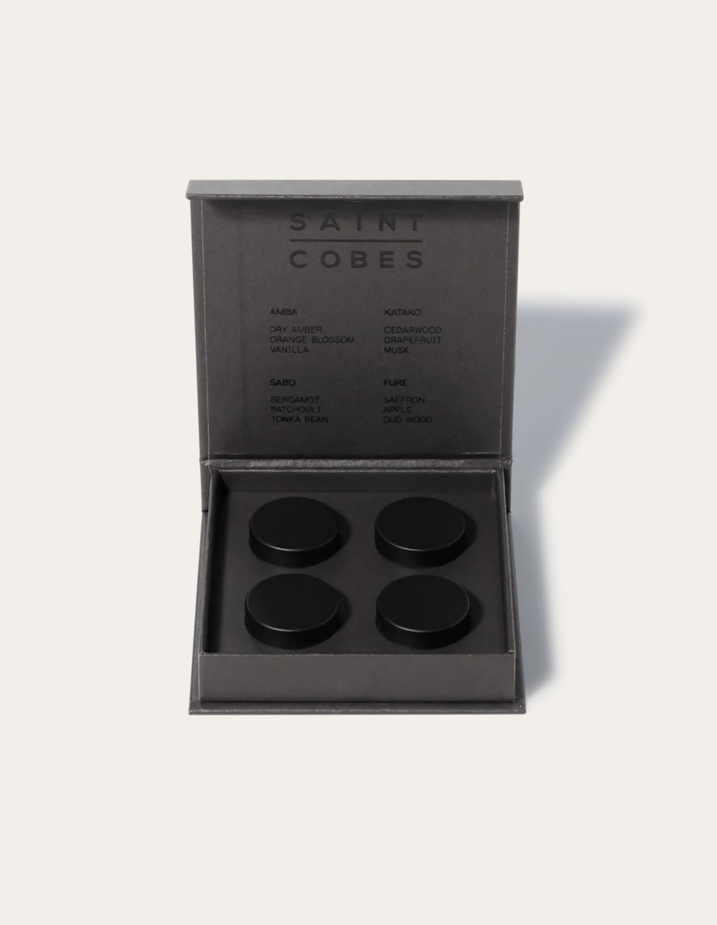 Coffret Découverte de Parfum Solide 4 - AMBA KATAKO SABO FURE - Saint Cobes 