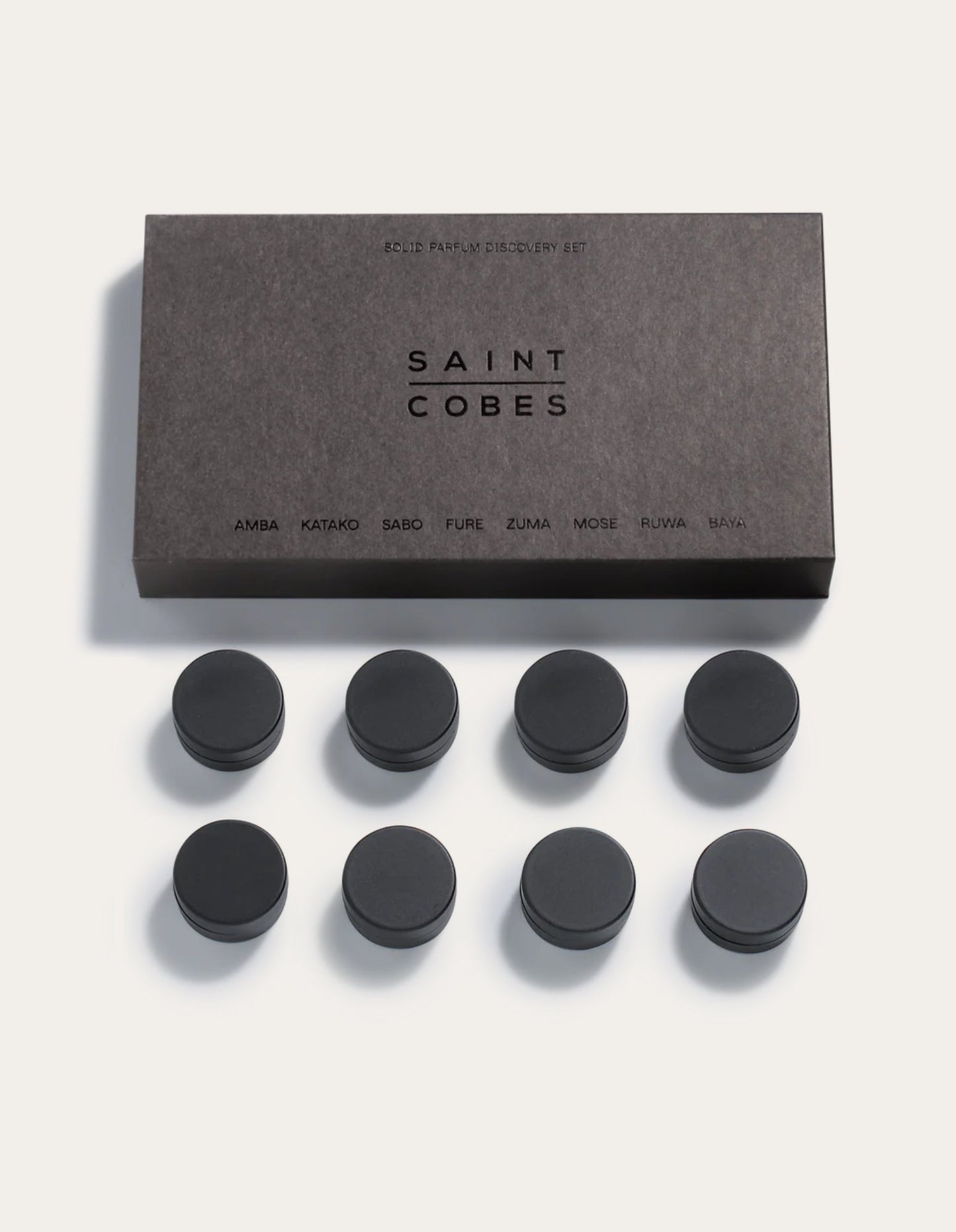 Coffret découverte de parfums solides 8 - Saint Cobes