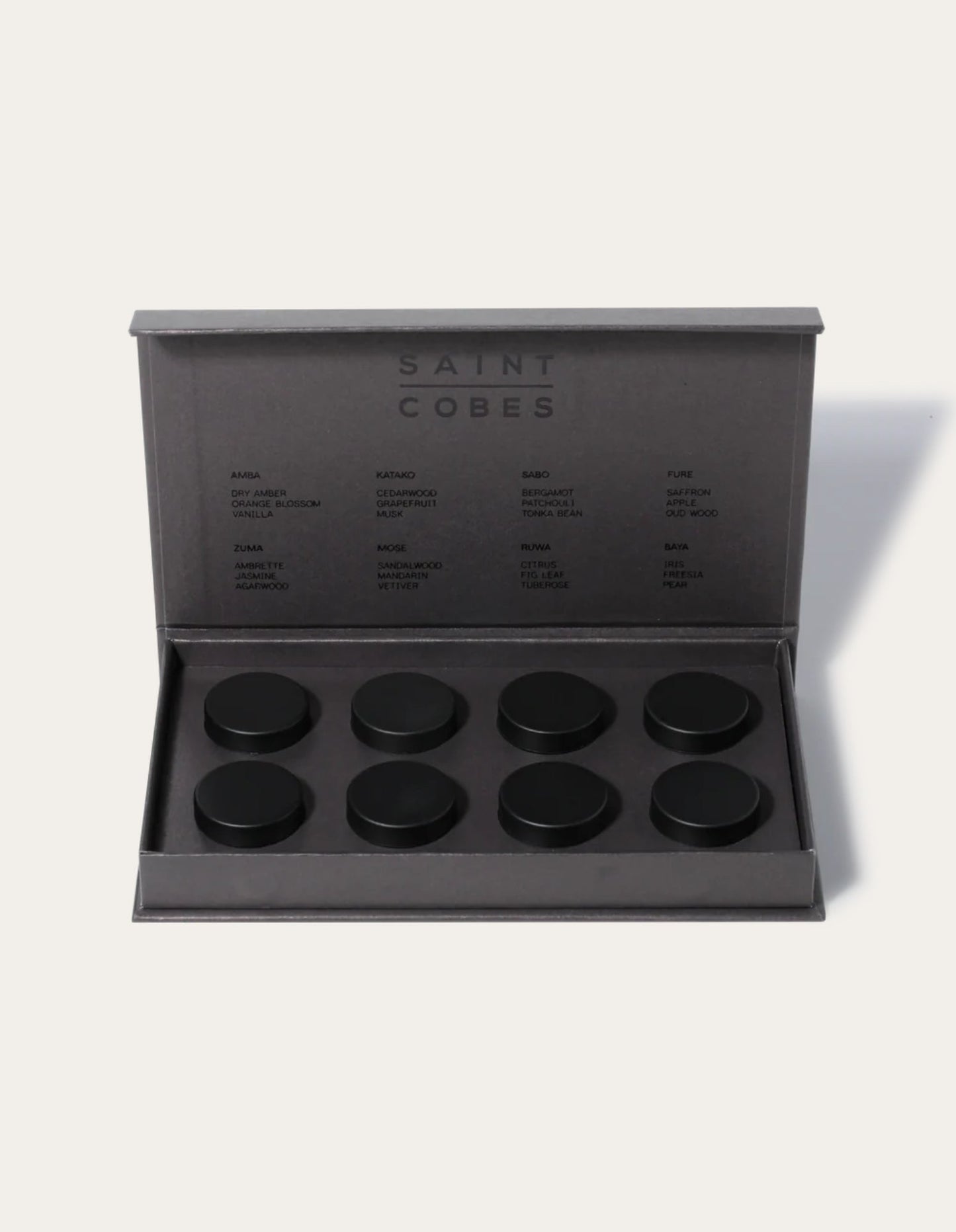 Coffret découverte de parfums solides 8 - Saint Cobes