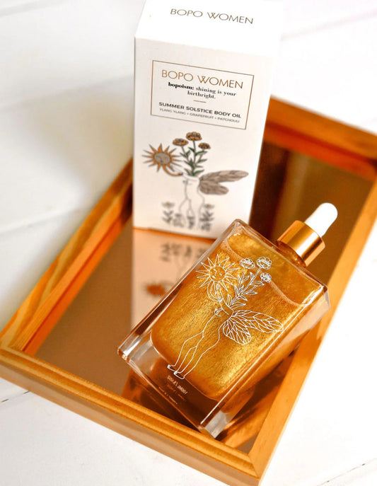 Huile corporelle Solstice d'été 100 ml - Bopo Femme