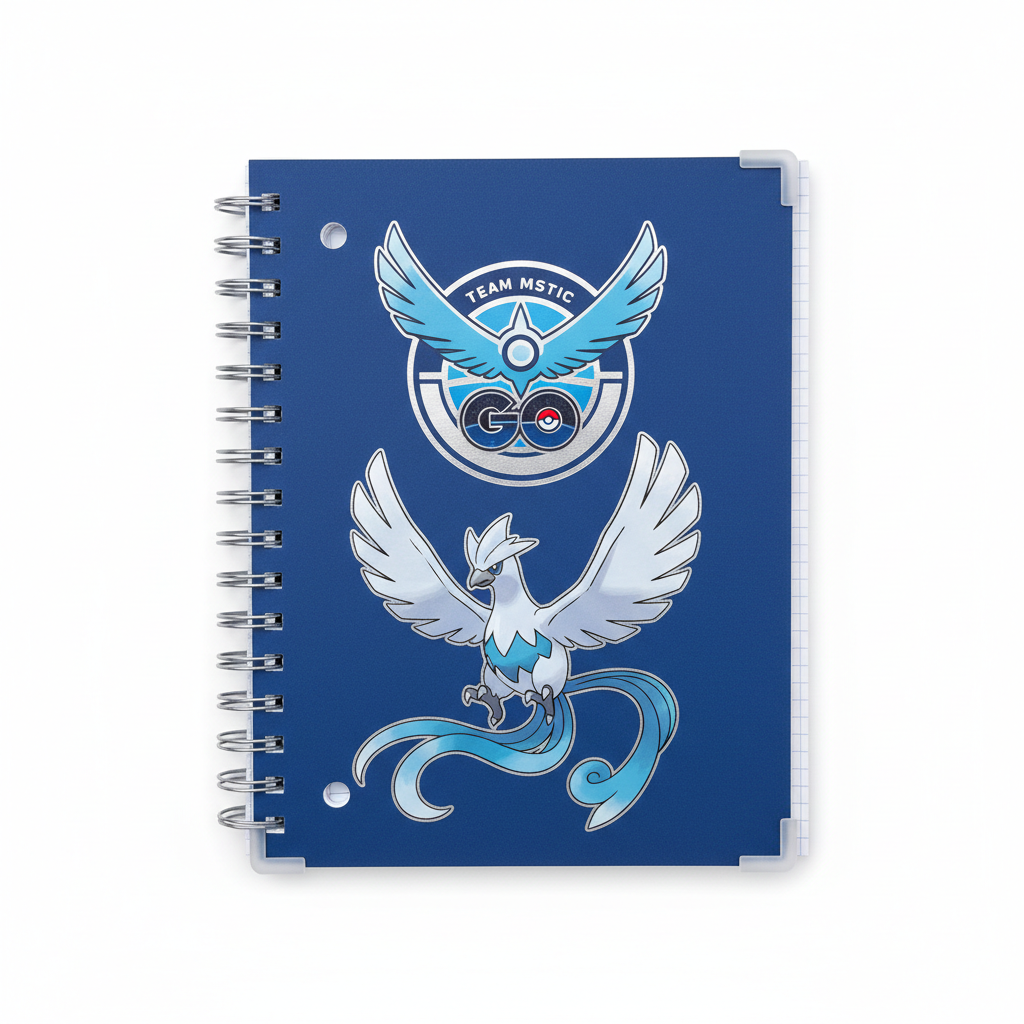Team Mystic Notebook Front Cover