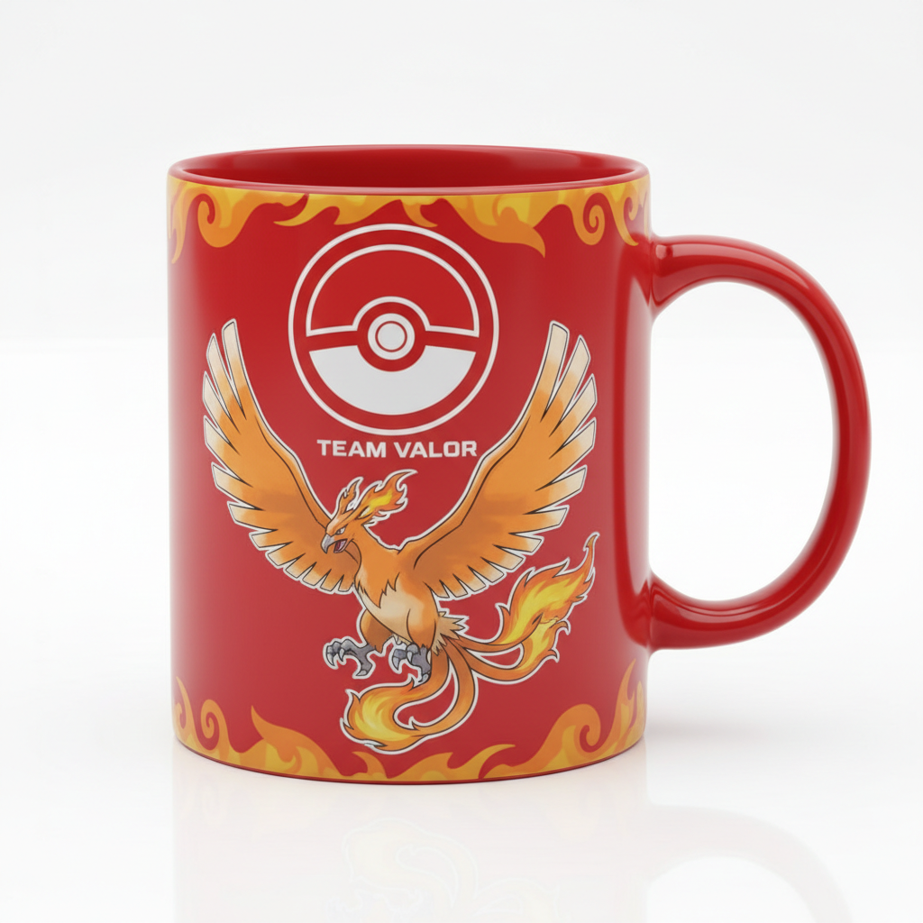 Team Valor Mug Front View