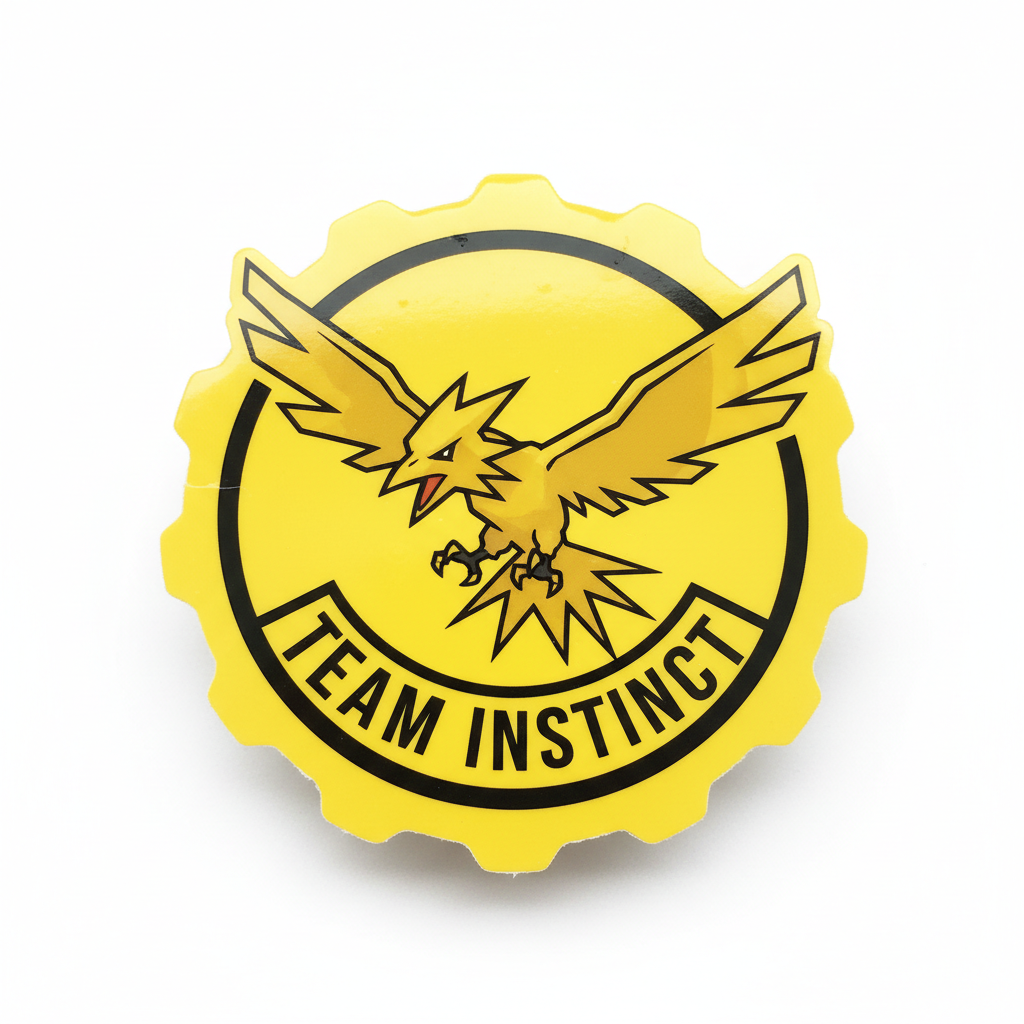 Team Instinct Sticker Close-up