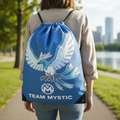 Team Mystic Drawstring Bag Lifestyle