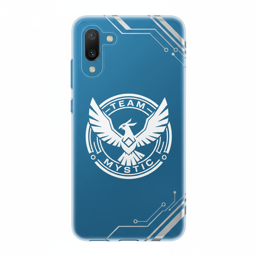 Team Mystic Phone Case Front View
