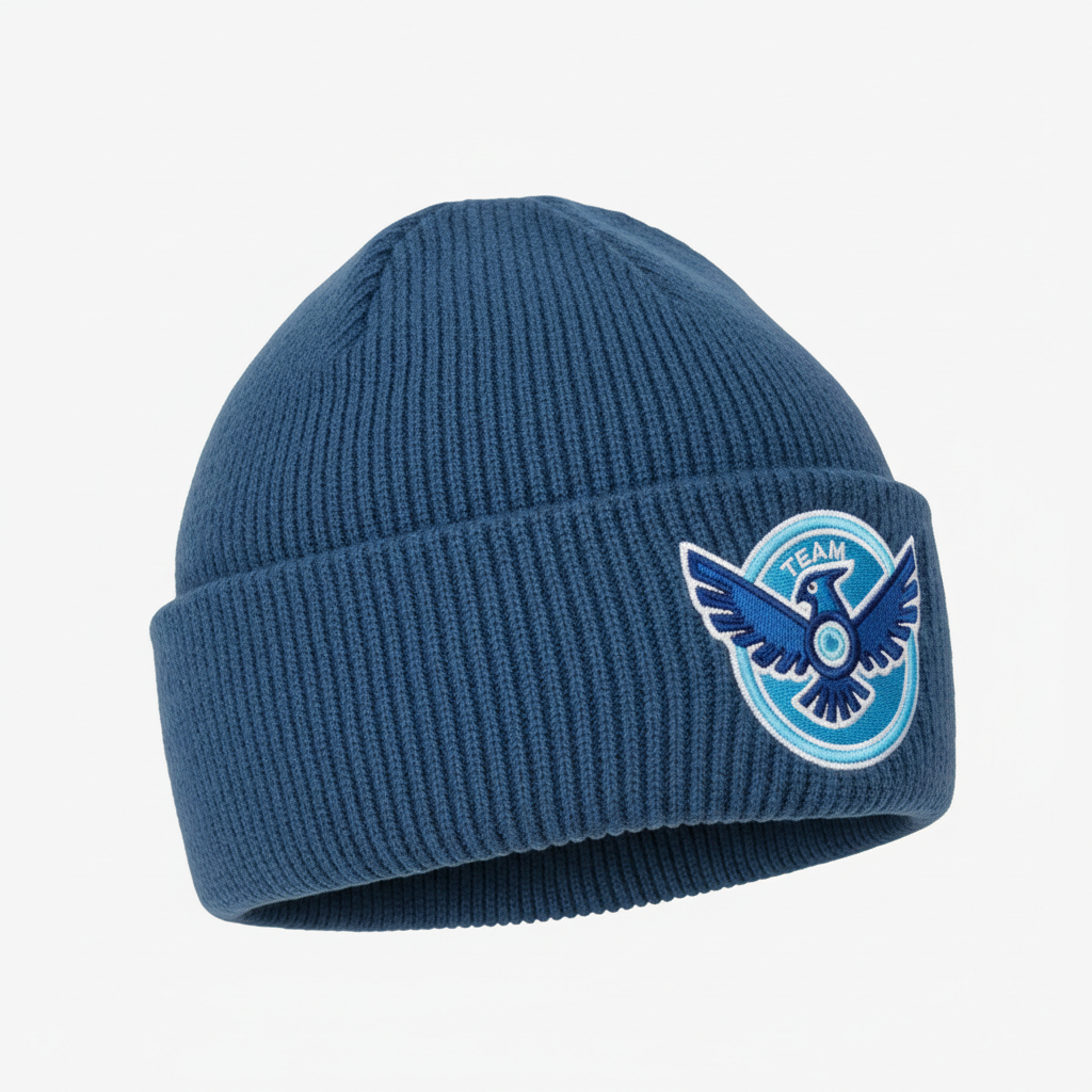 Team Mystic Beanie Side View