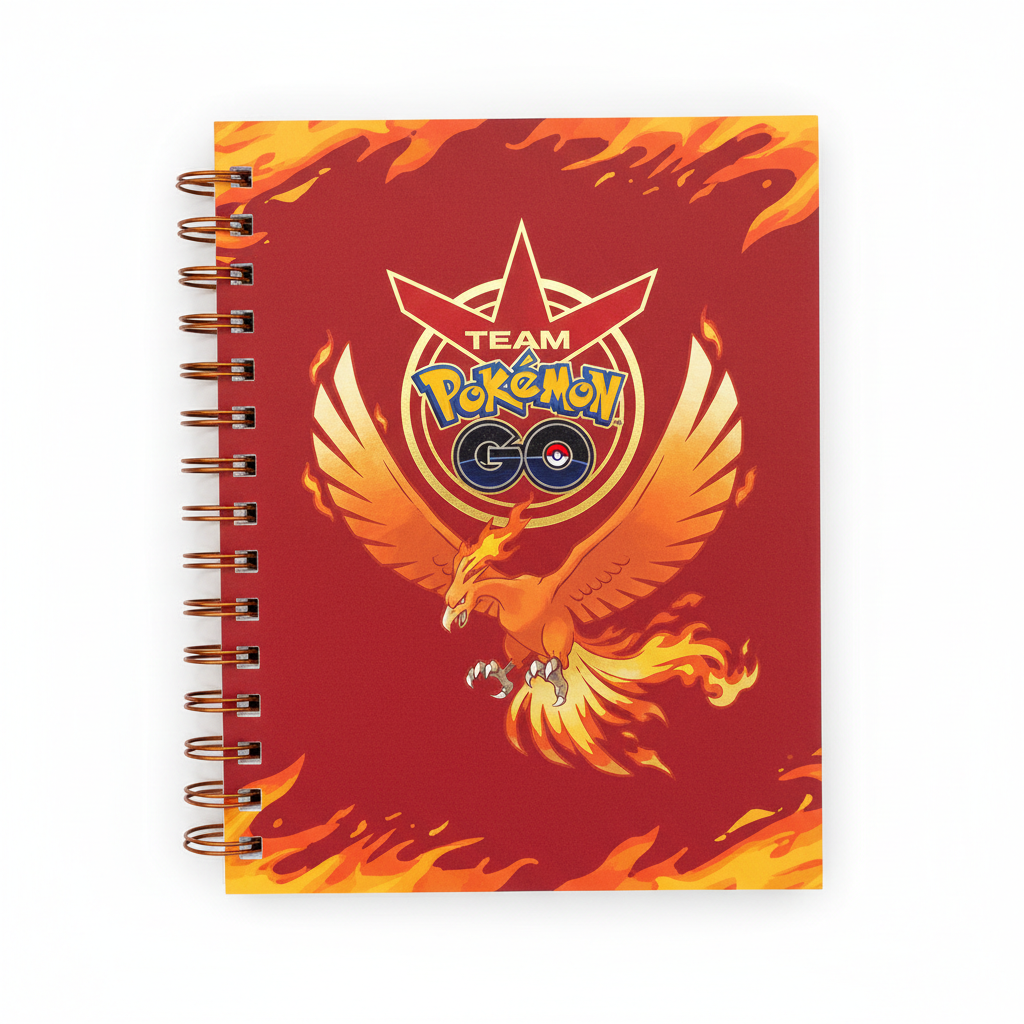 Team Valor Notebook Front Cover