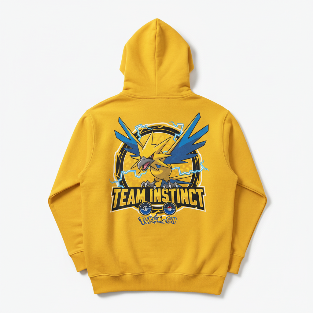 Team Instinct Hoodie Back View